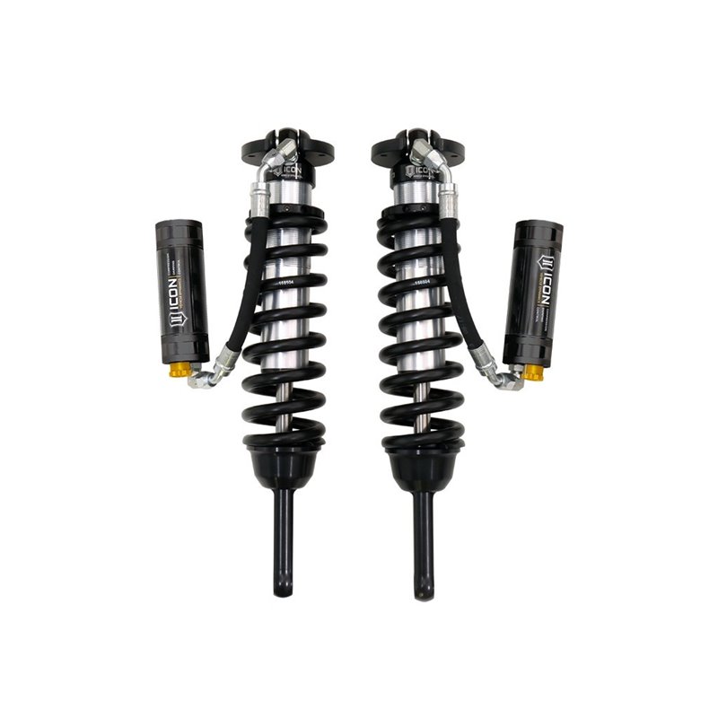 ICON Alloys | 2005-2023 Toyota Tacoma, 2.5 VS Extended Travel, Remote Reservoir w/ CDCV Coilover Kit