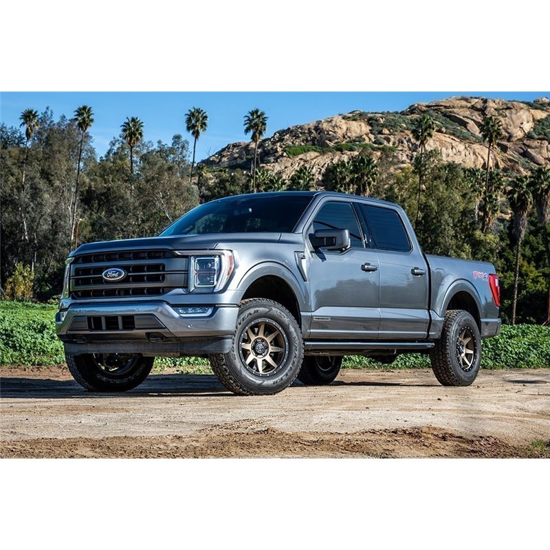 ICON Alloys | 21-23 Ford F150 4WD, 2.75-3.5" Lift, Front 2.5 VS RR Coilovers w/ CDEV, Pair