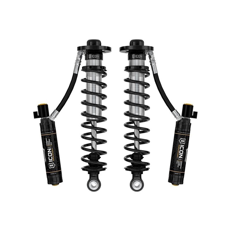 ICON Alloys | 2022-2023 Ford F-150 Lightning, Lowered 0-4", 2.5 VS Remote Reservoir CDEV Coilover Kit, Rear