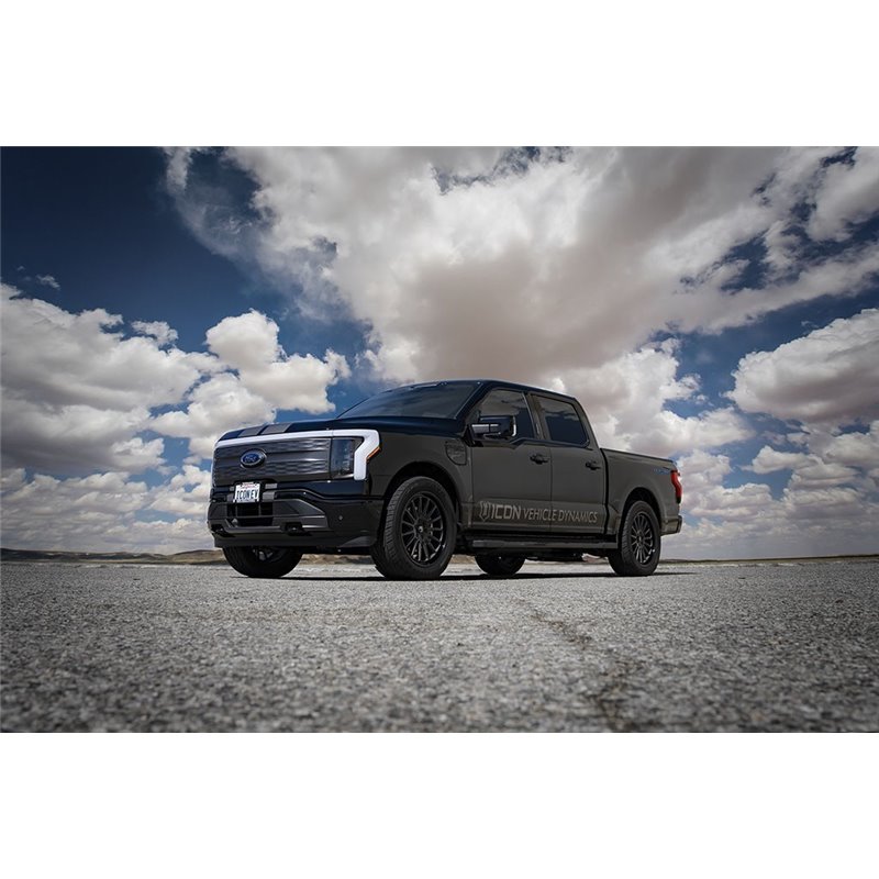 ICON Alloys | 2022-2023 Ford F-150 Lightning, Lowered 0-4", 2.5 VS Remote Reservoir CDEV Coilover Kit, Rear