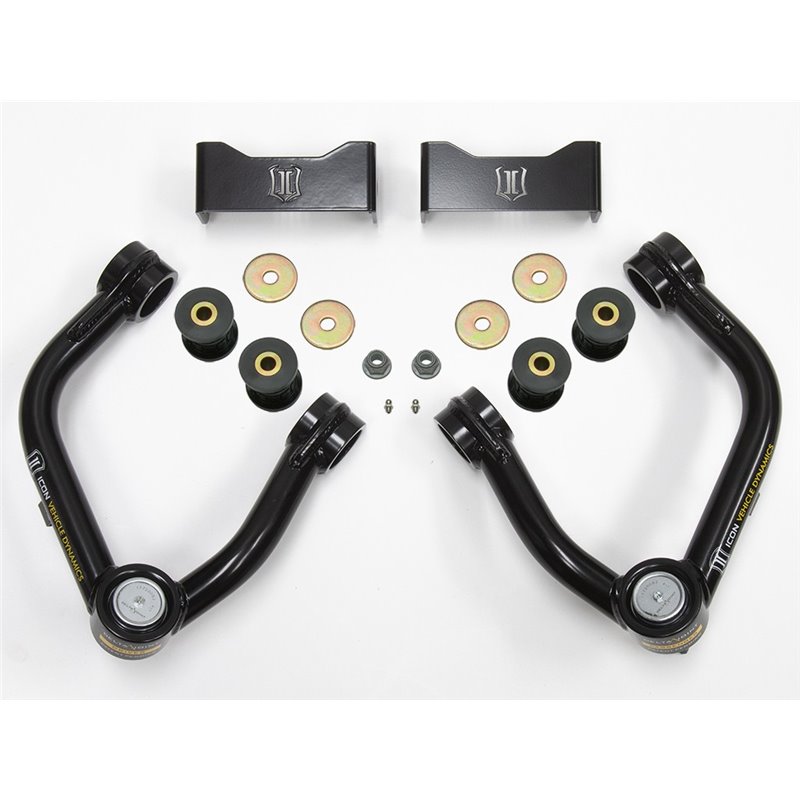 ICON Alloys | 20-23 Ford Ranger Tubular Upper Control Arm/Delta Joint Kit, Steel Knuckle