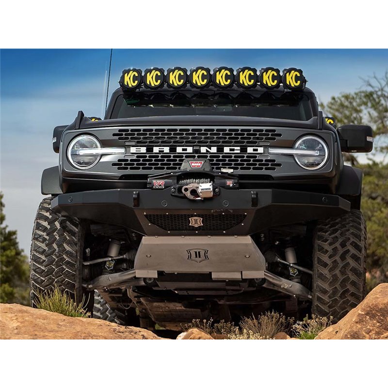 ICON Alloys | 21-23 Bronco HOSS 1.0 Pkg, 1.375-3" Lift Stage 2 Suspension System, Tubular