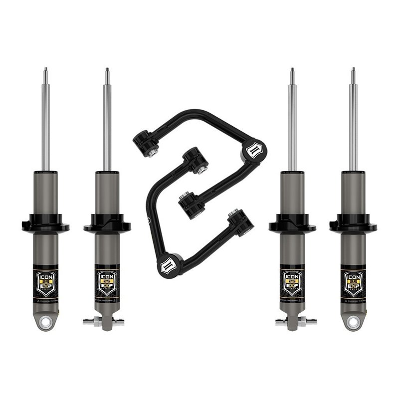 ICON Alloys | 2021-2023 Bronco HOSS 2.0 Pkg 0-2" Lift Stage 2 Suspension System, Tubular