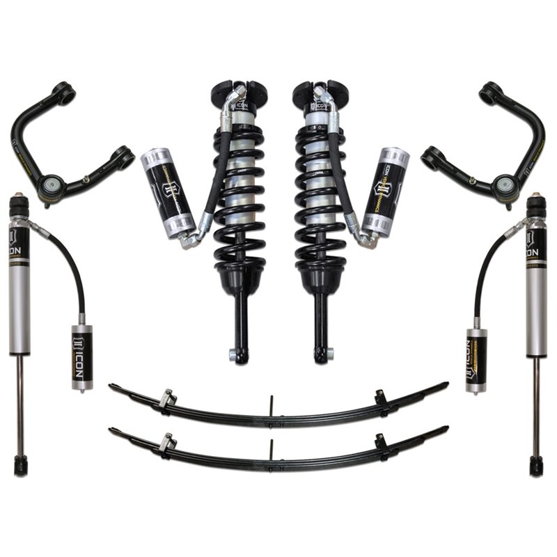 ICON Alloys | 2005-2015 Toyota Tacoma 0-3.5" Lift/2016-2023 Tacoma 0-2.75" Lift, Stage 4 Suspension System, Tubular UCA