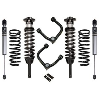 ICON Alloys | 2010-2023 Toyota 4Runner/2010-2014 Toyota FJ Cruiser, 0-3.5" Lift Stage 2 Suspension System, Tubular UCA