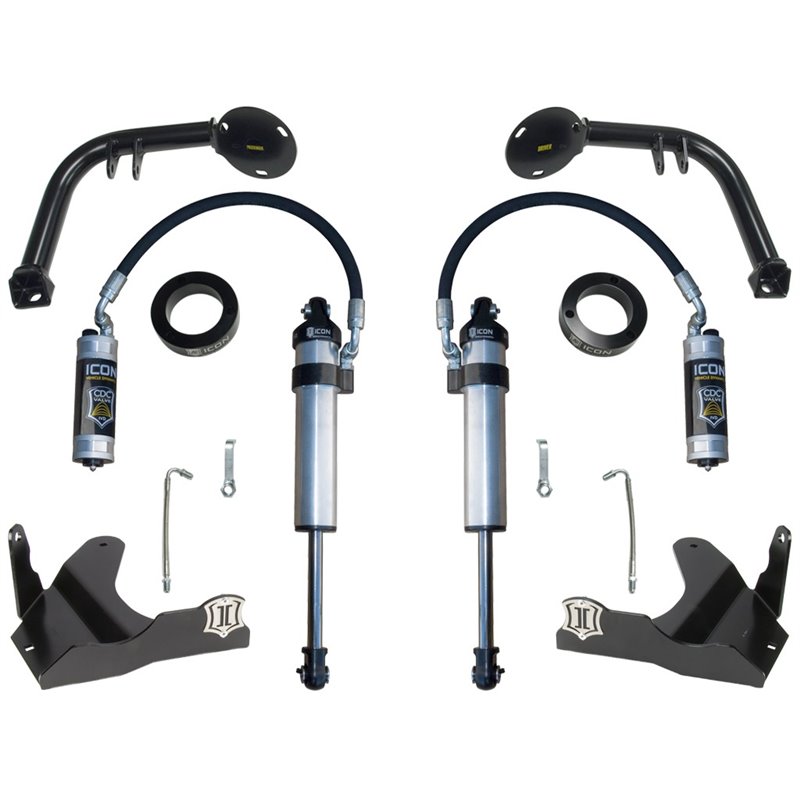 ICON Alloys | 2010-2023 Toyota 4Runner/2010-2014 Toyota FJ Cruiser, Stage 2, S2 Secondary Shock Upgrade System