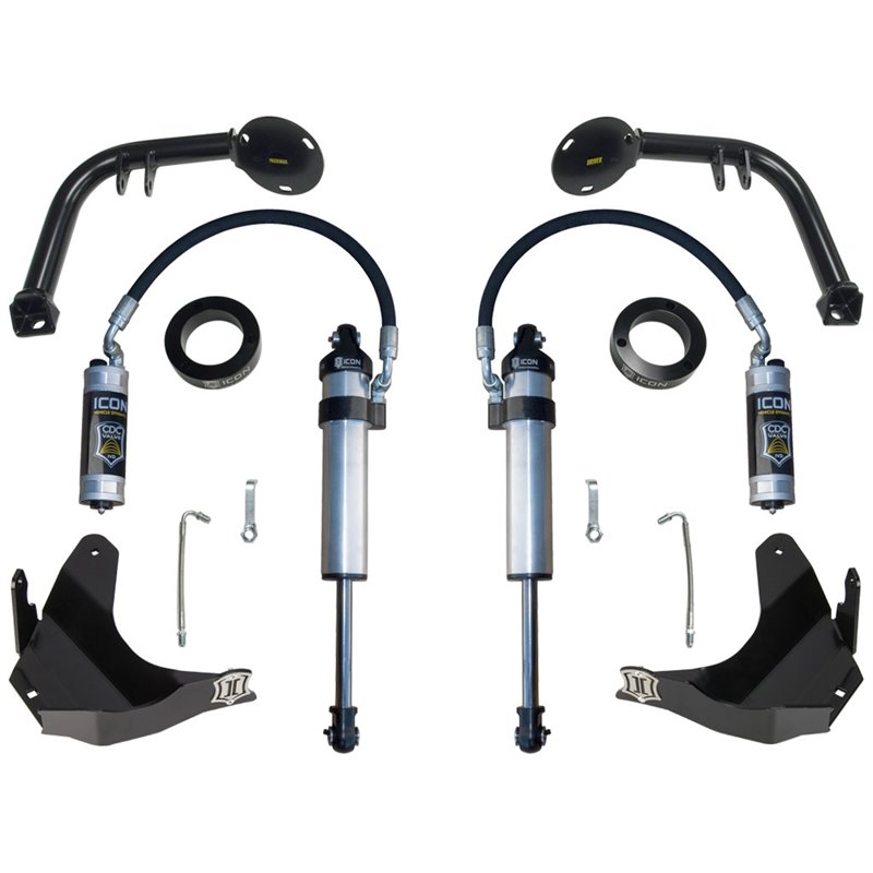 ICON Alloys | 2016-2023 Toyota Tacoma, Stage 2 S2 Secondary Shock Upgrade System