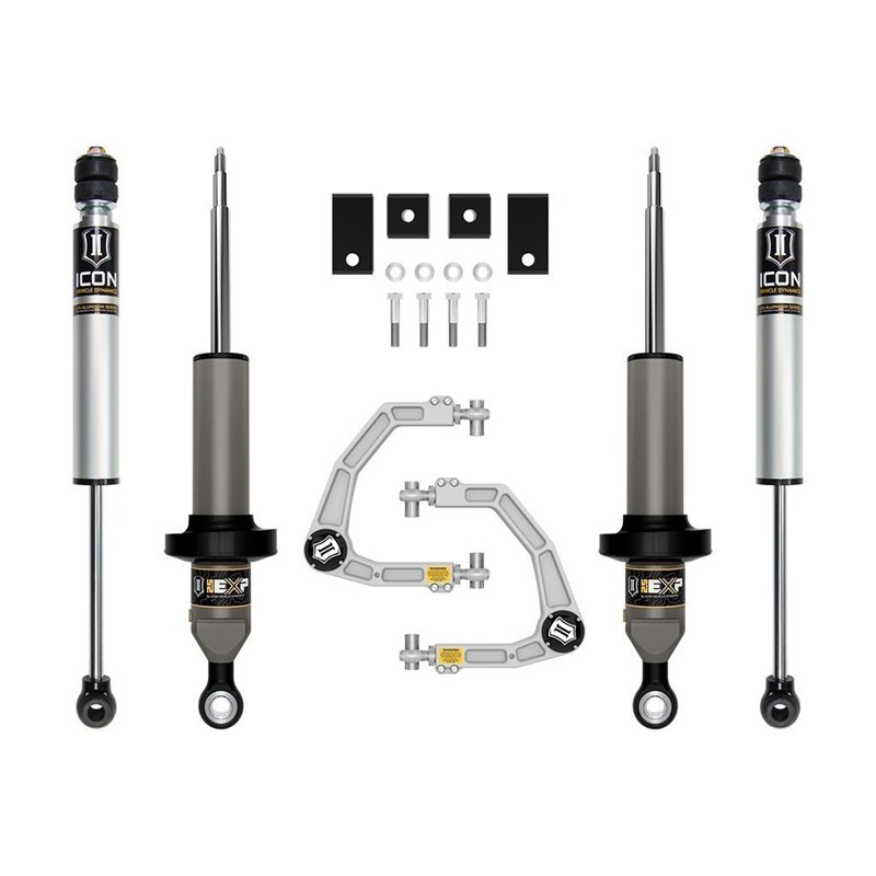 ICON Alloys | 22-23 Toyota Tundra 0-3" Lift Stage 2, 2.5 EXP Suspension System, Billet