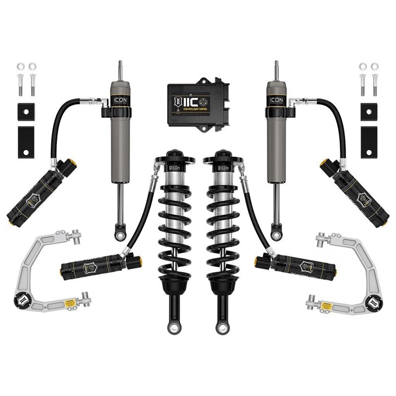 ICON Alloys | 22-23 Toyota Tundra 1.25-3.5" Lift Stage 12, 2.5 Suspension System, Billet