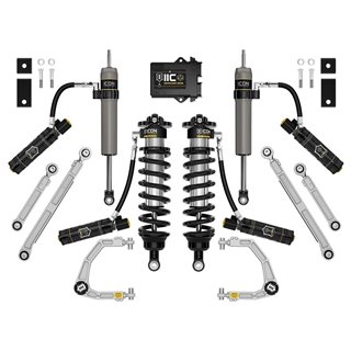 ICON Alloys | 22-23 Toyota Tundra 1.25-3.25" Lift Stage 4 3.0 Suspension System, Billet