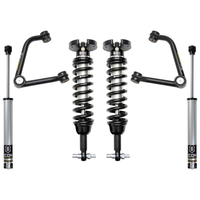 ICON Alloys | 2019-2023 GM 1500, 1.5-3.5" Lift, Stage 2 Suspension System, Tubular UCA