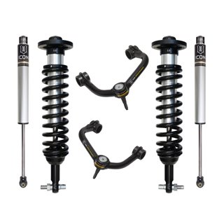 ICON Alloys | 2015-2020 Ford F150 2WD, 0-3" Lift, Stage 2 Suspension System, Tubular UCA