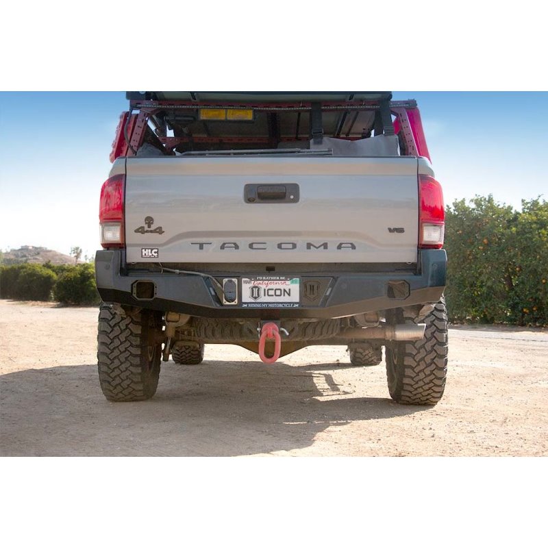 ICON Impact | Armor 2016-2023 Toyota Tacoma Rear Bumper