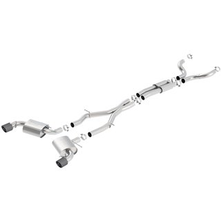 Borla | 2016-2023 Chevrolet Camaro SS 3 in. With Single Tips Cat-Back(tm) Exhaust System S-Type - Camaro 6.2L 2016-2023