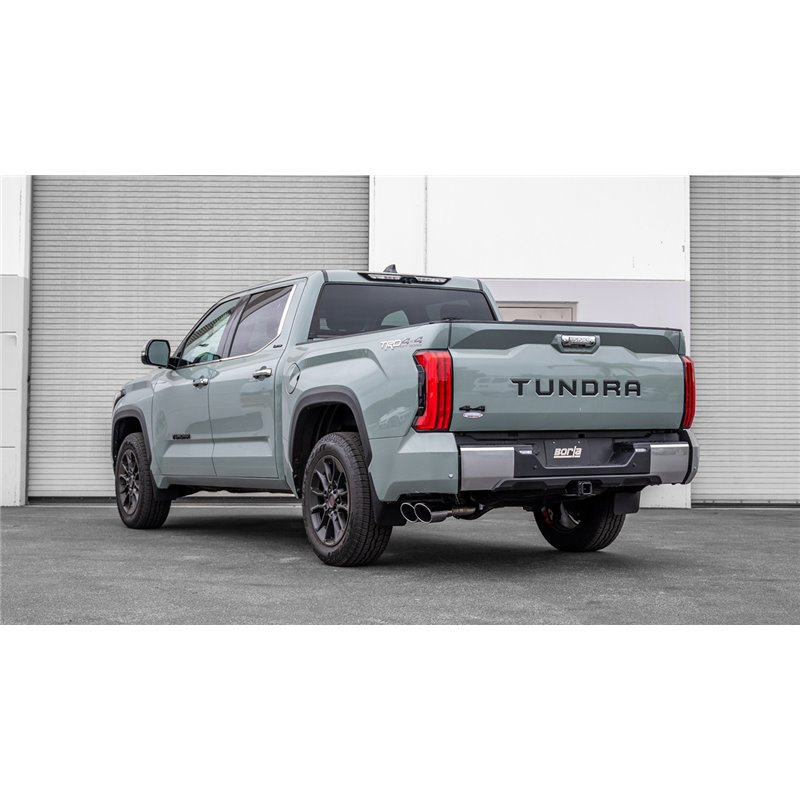 Borla | 2022-2024 Toyota Tundra Cat-Back(tm) Exhaust System ATAK(r) - Tundra 3.5T 2022-2024