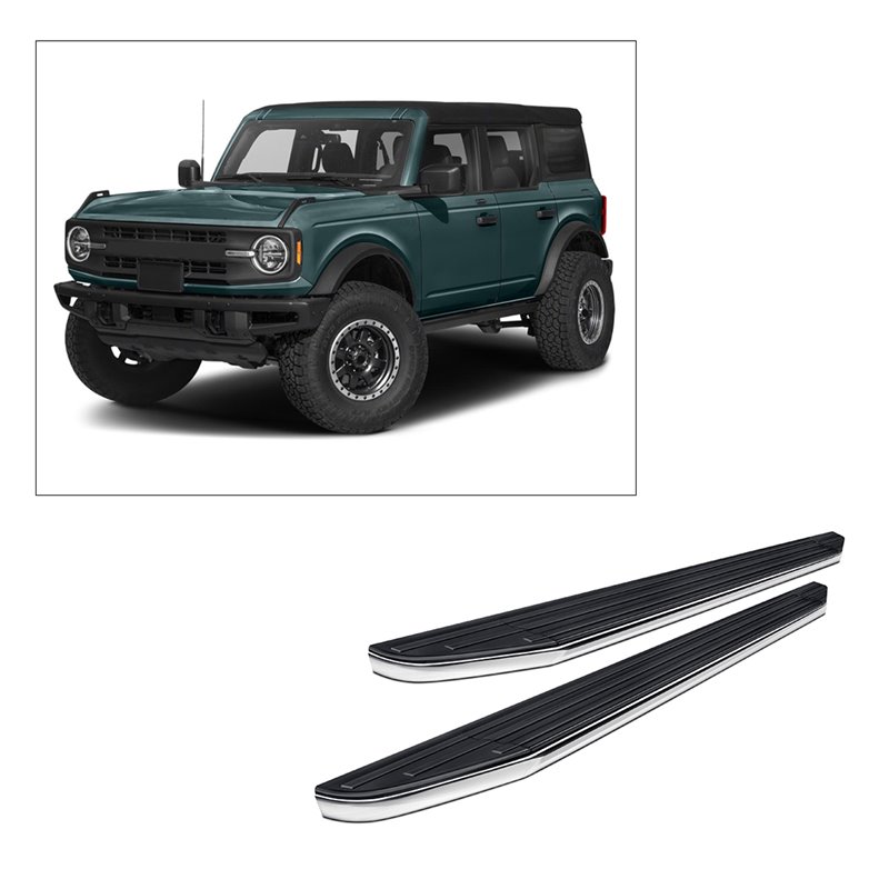 Black Horse Offroad | Running Board - Bronco 2.3T / 2.7T / 3.0T 2021-2023