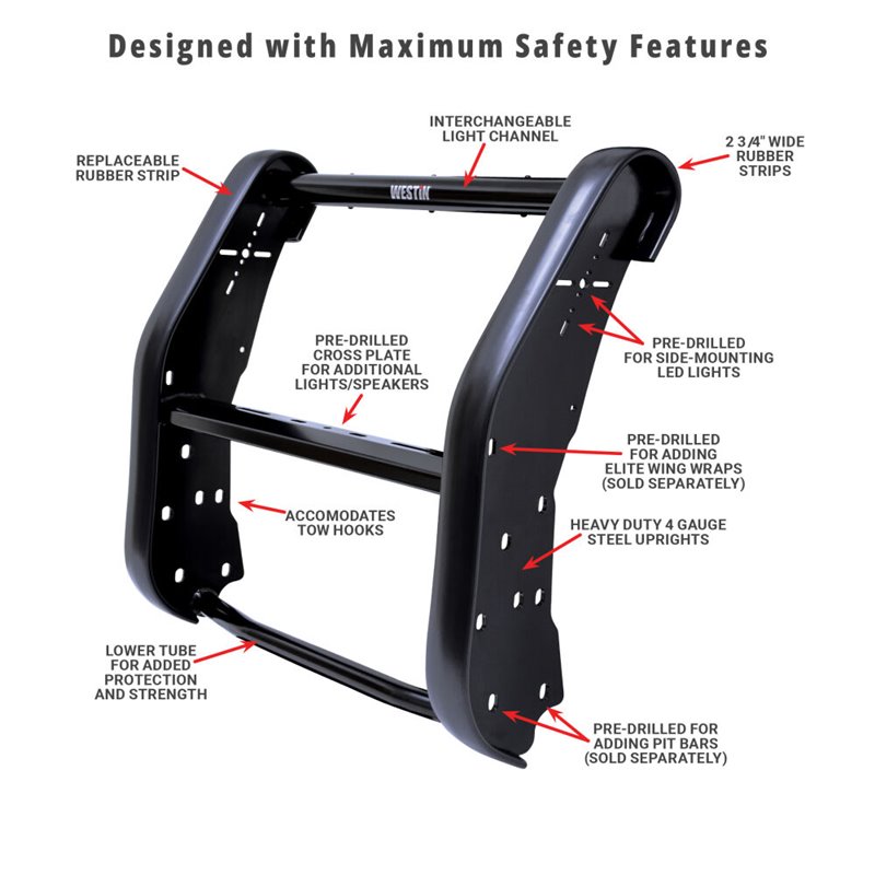 Westin Public Safety | Bumper Push Bar