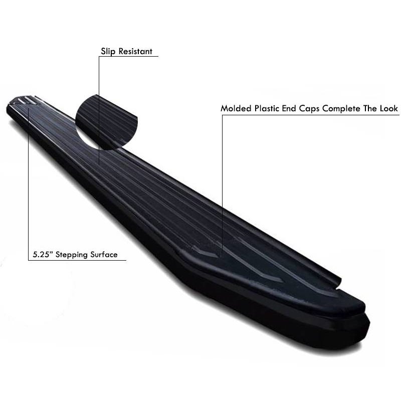 Black Horse Offroad | Running Board - Cherokee 2.0T / 2.4L / 3.2L 2014-2023