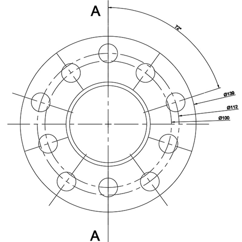 DAI | Wheel Spacer 15mm / 57.1mm / 5x100-5x112 (Sold individually)