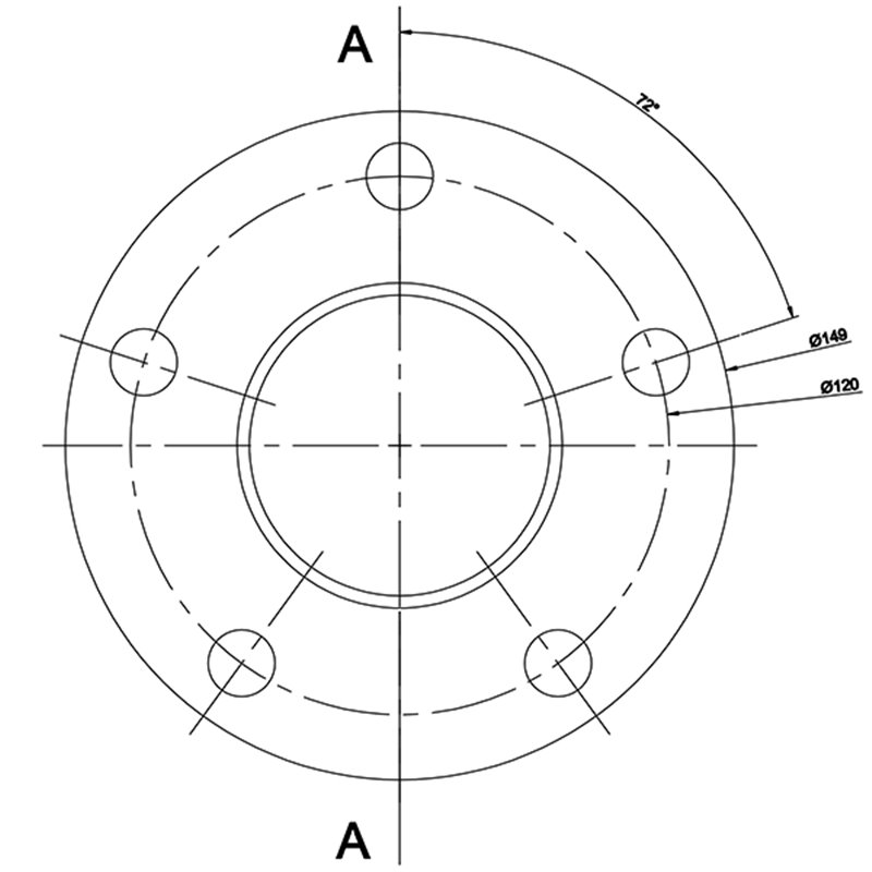 DAI | Wheel Spacer 10mm / 72.6mm / 5x120 (Sold as a pair)