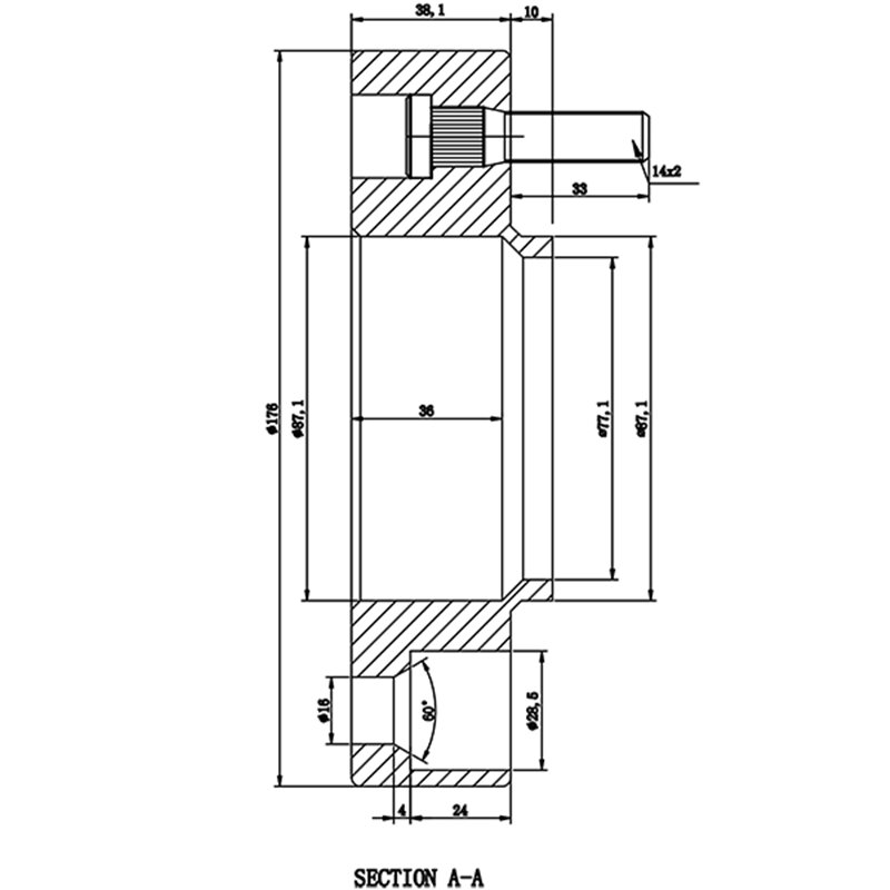 DAI | Wheel Spacer 1.5" / 87.1mm / 6x135 / 14x2.0 (Sold as a pair)