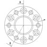 DAI | Wheel Spacer 1.5" / 87.1mm / 6x135 / 14x1.5 (Sold individually)