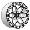 RTX | Zion 17x9.0 ET0 - Gloss White with Black Spokes