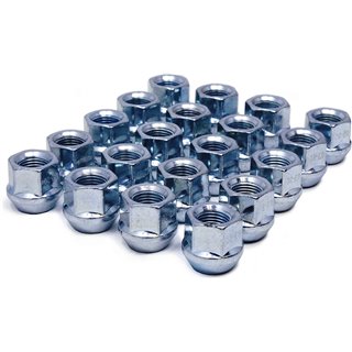 Ceco | (20) Open Bulge Nut 1/2" RH 21mm Height 19mm Hex Zinc