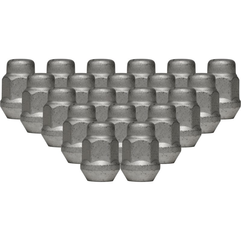 Ceco | (20)BULGE ACORN 2-PC 12X1.25 1.38" HEIGHT 21mm HEX DACROMET