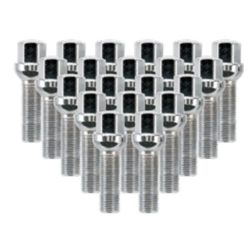 Ceco | (20) Radius Bolt 14x1.5 33mm Thread Length 17mm Hex Chrome