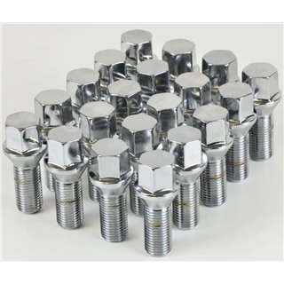 Ceco | (20) Cone Seat Bolt 14x1.25 28mm Thread Length 17mm Hex Chrome