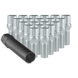 Ceco | (20)DACROMET 6 SPLINE BOLT 14X1.50 28mm Thread Length W/KEY