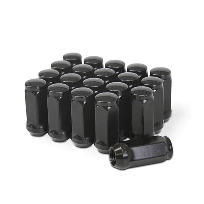 Ceco | (24) Bulge Acorn 9/16" RH 48mm Height 21mm Hex Black Zinc