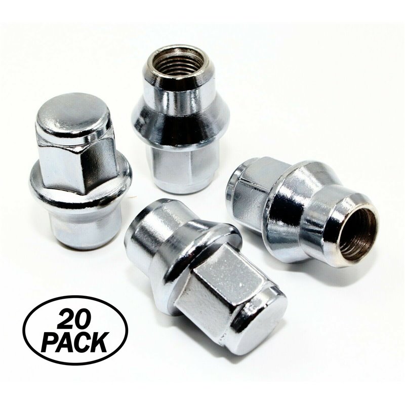 Ceco | (20) Chrysler Bulge Mag Nut 44mm Height 12x1.50 19mm Hex Chrome