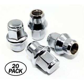 Ceco | (20) Chrysler Bulge Mag Nut 44mm Height 14x1.50 22mm Hex Chrome