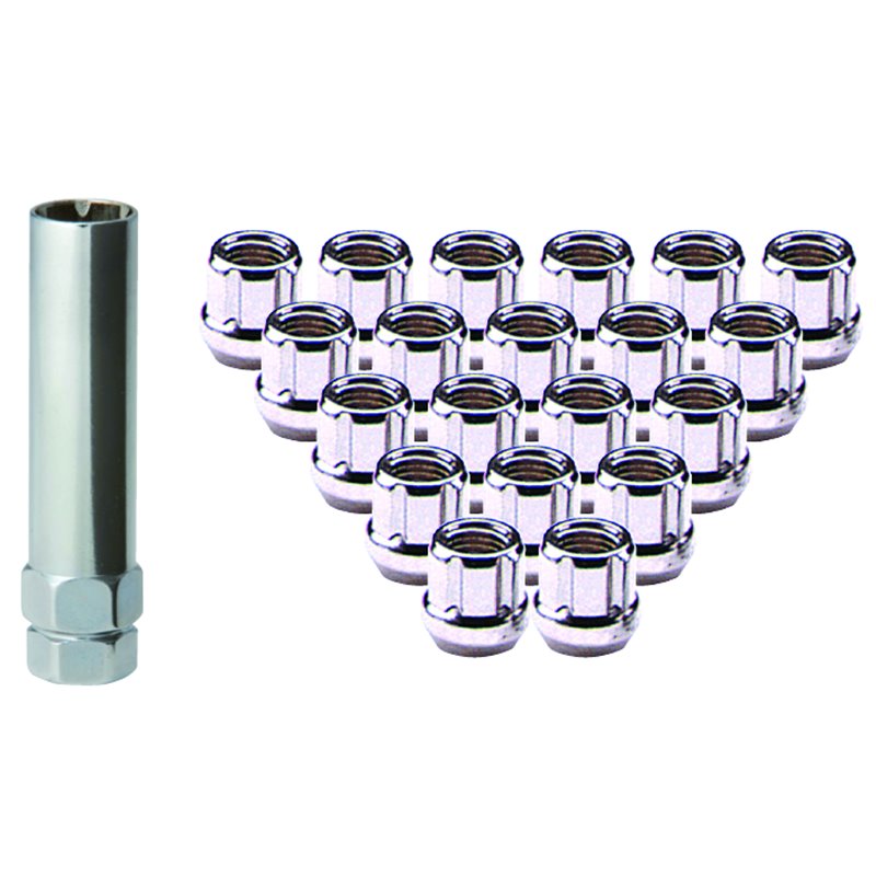 RTX | 20 S/D Open Zinc Nuts 1/2" RH Key TA019