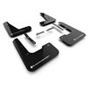 RallyArmor | Black UR Mud Flap White Logo - Elantra N / N-Line 2024