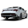 RallyArmor | Black UR Mud Flap White Logo - Elantra N / N-Line 2024