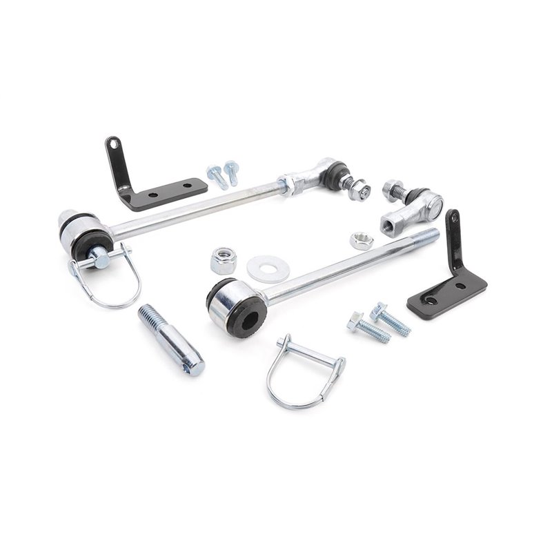 Rough Country | Sway Bar Quick Disconnect End Link - Wrangler (JK) / Wrangler (JL) 3.6L / 3.8L 2007-2018