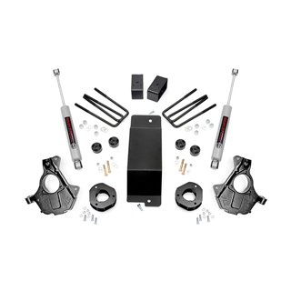 Rough Country | Lift Kit-Suspension w/Shock - Silverado / Sierra 1500 2014-2018