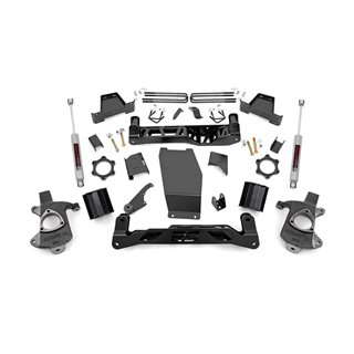 Rough Country | Lift Kit-Suspension - Sierra 1500 4.3L / 5.3L / 6.2L 2014-2017
