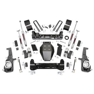 Rough Country | Lift Kit-Suspension - Silverado / Sierra 2500 HD / 3500 HD 6.0L / 6.6L 2011-2019