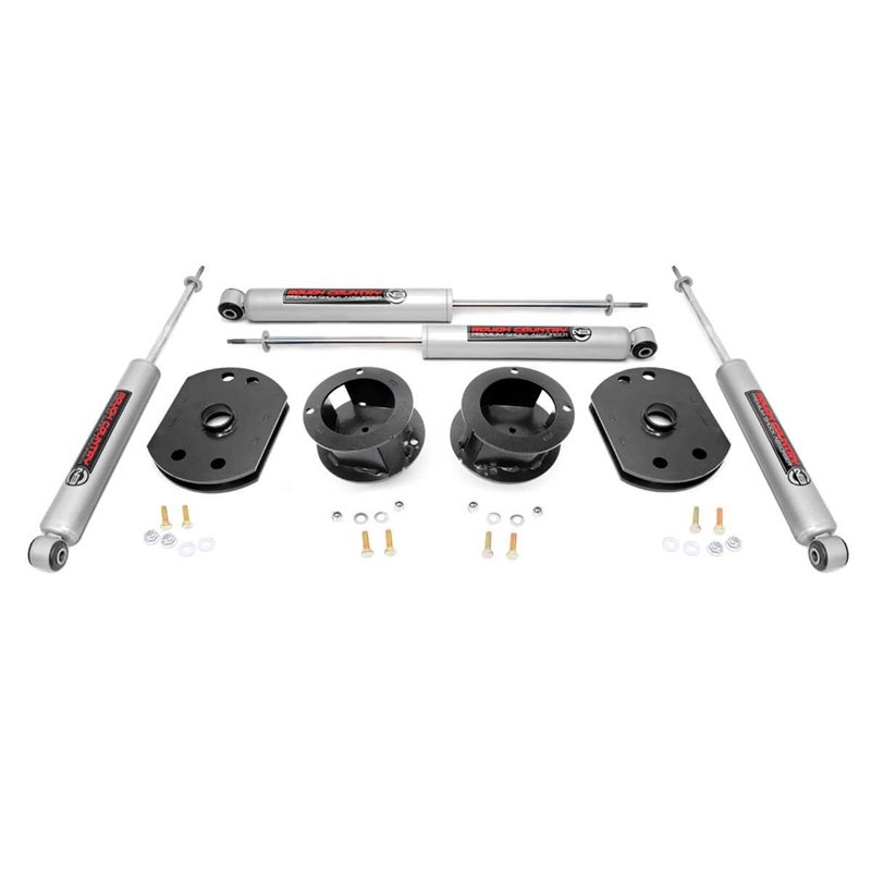 Rough Country | Lift Kit-Suspension w/Shock - Ram 2500 5.7L / 6.4L / 6.7L 2014-2022
