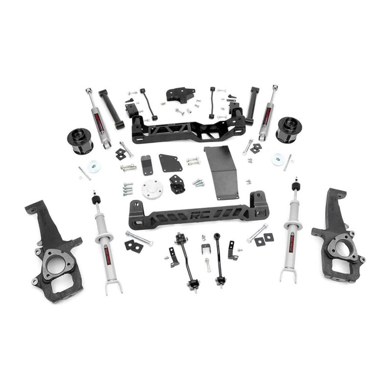 Rough Country | Lift Kit-Suspension w/Shock - Ram 1500 / Classic 2012-2022