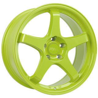 720 Form | FF6 17x7.5 ET35 - Lime Green