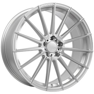 720 Form | FF12 20x9.0 ET35 - Silver - Machined Face