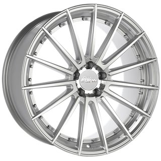 720 Form | RF3-V 20x10.5 ET35 - Silver - Machined Face