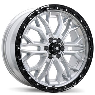 Fast HD | Muramasa 20x9.0 ET30 - Gloss Silver with Black Lip