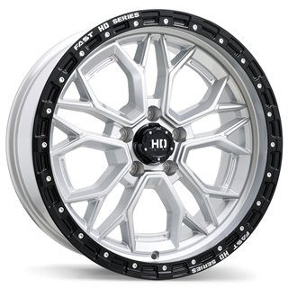 Fast HD | Muramasa 20x9.0 ET0 - Gloss Silver with Black Lip