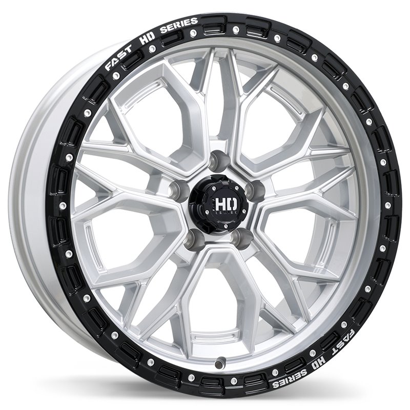 Fast HD | Muramasa 20x9.0 ET0 - Gloss Silver with Black Lip